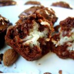 Almond Joy Brownie Bites