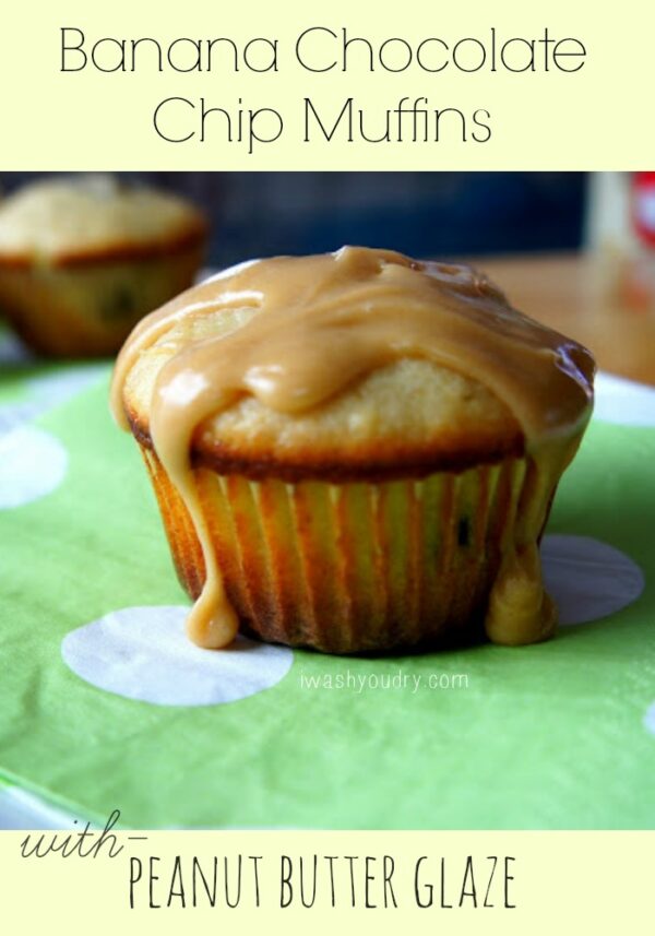 banana chocolate chip muffins!