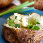 This is the best and easiest way to Bake a Potato! Crispy outsides with a fluffy inside!