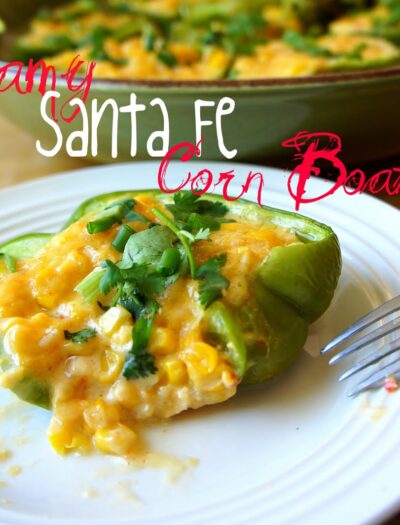 Creamy Santa Fe Corn Boats