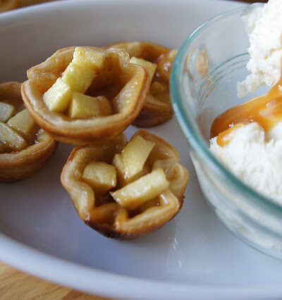 Caramel Apple Pie Tartlets