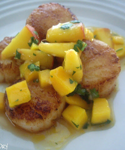 Chipotle Seared Scallops