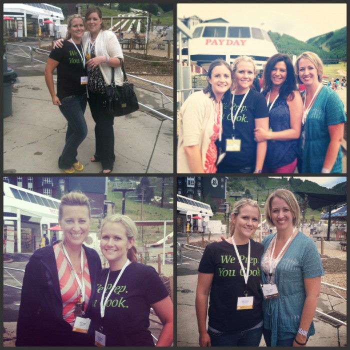 Pictures with friends at the EVO Conference in Park City, Utah