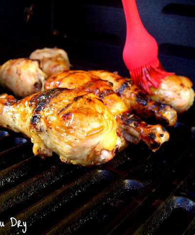 Grilled BBQ Chicken Drumsticks