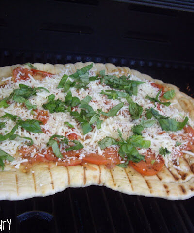 Grilled Margarita Pizza