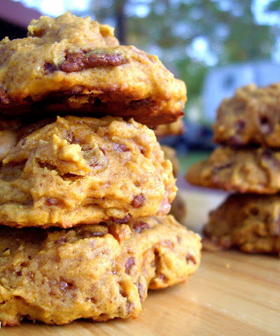 Pumpkin Toffee Cookies