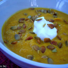 Roasted Acorn Squash Soup