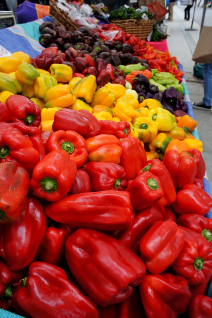 Fresh Vegetables at the Farmers Market in San Fransisco