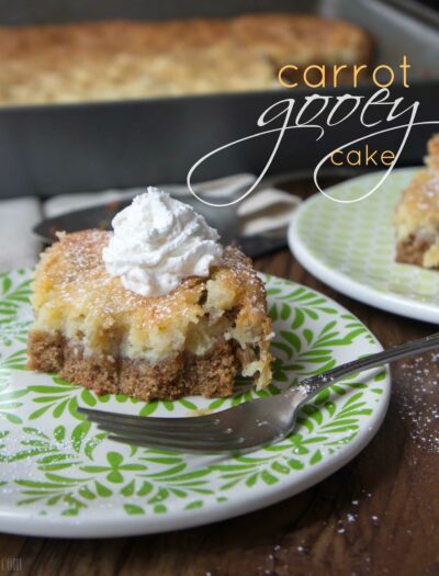 Carrot Gooey Cake