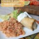 Chicken and Avocado Baked Burritos