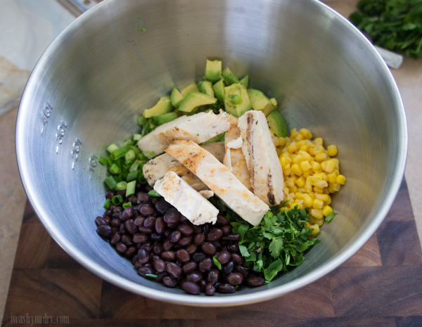 Chicken and Avocado Baked Burritos