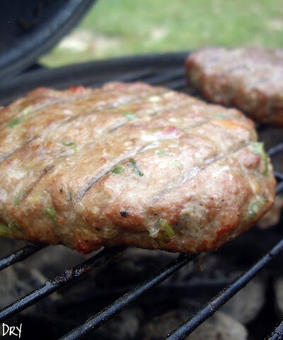 Smoked Garden Turkey Burgers