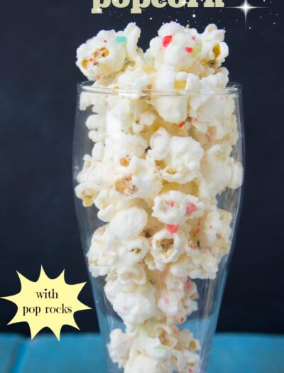 White Chocolate & Fireworks Popcorn