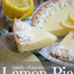 Sour Cream Lemon Pie