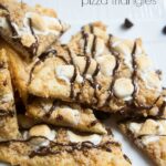 Flaky S'mores Pizza Triangles