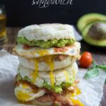 Huevos Rancheros Breakfast Sandwich