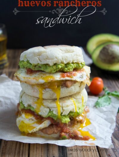 Huevos Rancheros Breakfast Sandwich