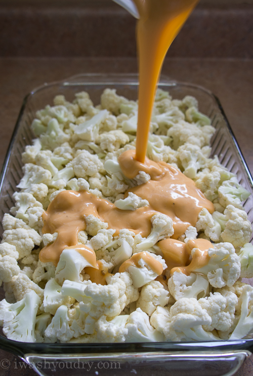 Cauliflower casserole side dish recipe