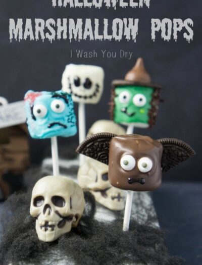 Halloween Marshmallow Pops