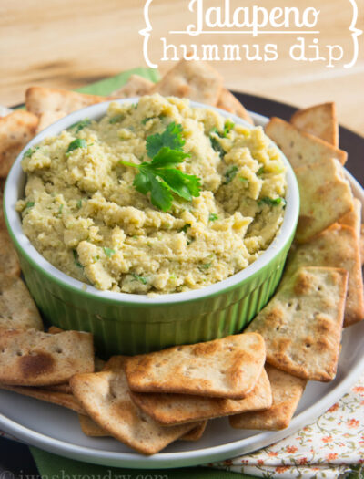 Jalapeño Hummus Dip