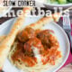 Cheesy Slow Cooker Meatballs