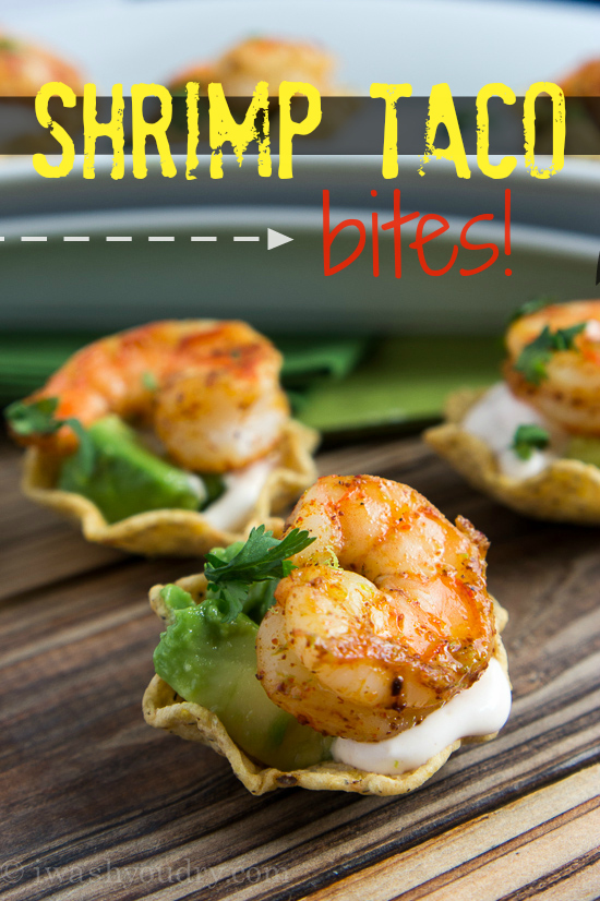 Shrimp Taco Bites