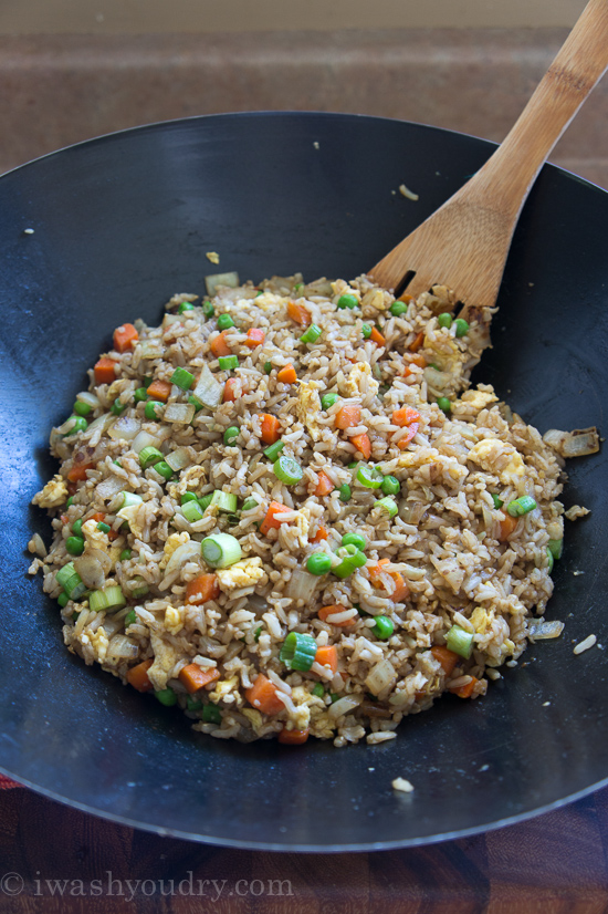 Quick and Easy Brown Fried Rice