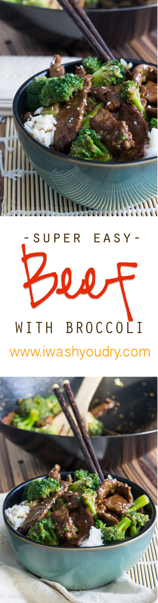 Love this super easy Beef with Broccoli, it's a family favorite!