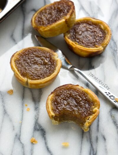 Brown Butter Maple Tarts