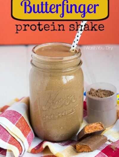 Butterfinger Protein Shake