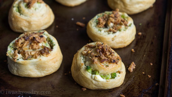 Chicken and Broccoli Pinwheels