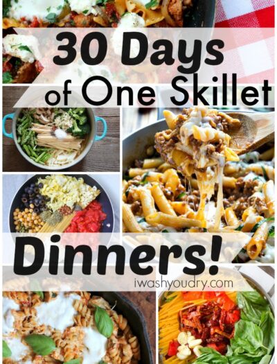 30 Days of One Skillet Dinners