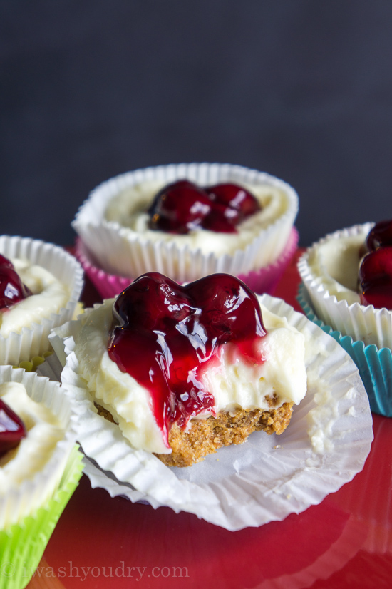 Quick Cherry No Bake Cheesecake