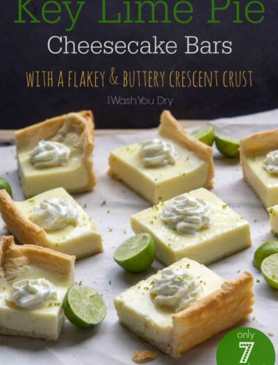 Key Lime Pie Cheesecake Bars