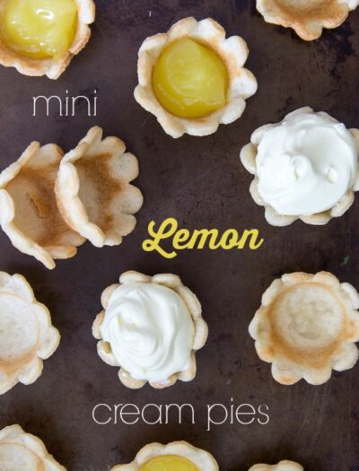 Mini Lemon Cream Pies