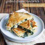 Spinach and Artichoke Grilled Cheese Sandwich