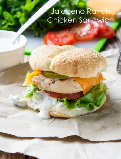 Jalapeño Ranch Chicken Sandwich