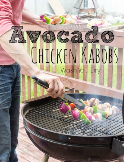 Avocado Chicken Skewers!