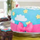 Gender Reveal Cake