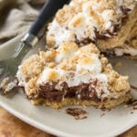 Gooey S'mores Cake Bars