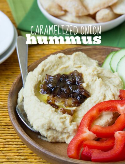 Caramelized Onion Hummus Recipe