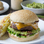 Spicy Guacamole Bacon Burger