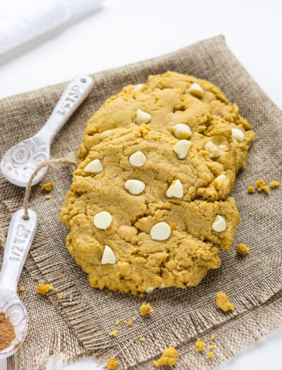 Pumpkin Cheesecake Pudding Cookies