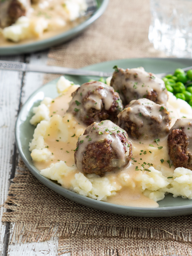 Super Easy Swedish Meatballs {I Wash...You Dry}