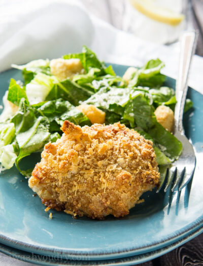 Crispy Chicken Caesar Thighs