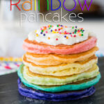 Rainbow Pancakes