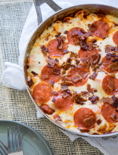 Meat Lover's Tortellini Skillet