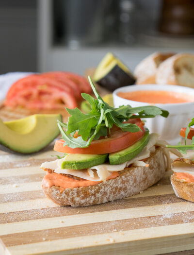 Avocado Chicken Ciabatta Sandwich