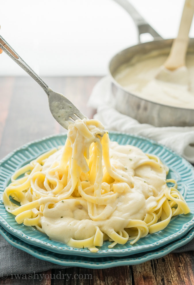 Quick and Easy Cauliflower Alfredo Sauce