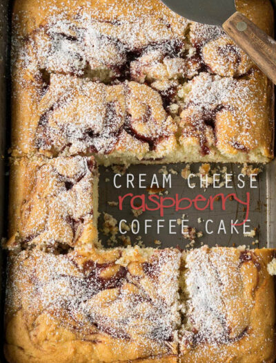 Cream Cheese Raspberry Coffee Cake